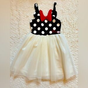 Disney polka dot Minnie dress age 6x